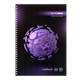 Книга канц. на спіралі А4 80арк # офс. BUROMAX 24452101-07 Sphere, фіолетова /BM.24452101-07/ - изображение 3