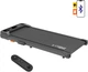 Беговая дорожка Cornix Lexi Walking Pad с функцией вибрации для ходьбы Black (TM-LEXI) - изображение 2