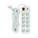 Мережевий фільтр живлення PowerPlant 10 м, 10 розеток, USB, явро, 100% модь (YS-N6065/10) (EX610563) - зображення 2