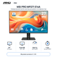 Монитор 27" MSI PRO MP271 E14A IPS 1920x1080 144 Гц 300 кд/м² колонки 2x2 Вт Black - изображение 1