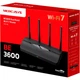 Беспроводной маршрутизатор MERCUSYS MR27BE Wi-Fi 7 BE3600 2.4/5 GHz 1x2.5 GbE 2xGbE 4 антенны Black - изображение 4
