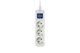 Фильтр питания 2E (2E-U03ESM1.5) 3 розетки, 1.5 м, White - изображение 4
