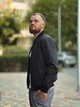 Чоловіча демісезонна куртка бомбер Challenge без капюшона 3XL Чорна - зображення 3