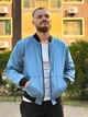Мужская демисезонная куртка бомбер Challenge Intruder без капюшона 2XL Голубая - изображение 8