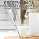 Цифровой кухонный термометр UChef B0606 с щупом до 300°C нержавеющая сталь белый - изображение 9