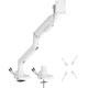 Кронштейн настільний OfficePro MA851W для монітора 24"-57" до 27 кг VESA 200x200 White - зображення 6