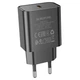 Мережевий зарядний пристрій BOROFONE BA71A Power single Port PD20W charger Black - зображення 1