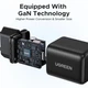 Мережевий зарядний пристрій з кабелем UGREEN X517 25W USB-C GaN Fast Charger Set EU+1M CC Cable black - изображение 7