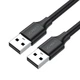 Кабель Ugreen US102 USB - USB (AM/AM), 0.5 м, Black (10308) - изображение 2