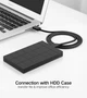 Кабель Ugreen US102 USB - USB (AM/AM), 0.5 м, Black (10308) - изображение 4