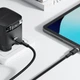 Кабель ACEFAST C22-03, Type-C to Type-C, 60W, 3A, 1.2m, Nylon Braid, Aluminum Alloy + TPE connectors, Black - изображение 7