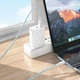 Кабель BOROFONE BX117 Source charging data cable Type-C White - зображення 4