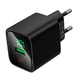 Сетевое зарядное устройство HOCO CS84A Excellent 30W (1USB + 1Type-C) с цифровым дисплеем Black - изображение 3