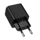 Сетевое зарядное устройство HOCO CS84A Excellent 30W (1USB + 1Type-C) с цифровым дисплеем Black - изображение 6