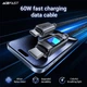 Кабель ACEFAST C21-03 Fantasy Color USB-C to USB-C 60W 3A 1.2m Black / Grey - изображение 12