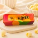 Игрушка-антистресс Сквиш Сливочное масло цветное Salted Butter Яркая красочная мялка-тянучка с ароматом и эффектом медленного восстановления формы для детей и взрослых - изображение 3