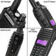 Двухдиапазонная рация Baofeng BF UV82 VHF UHF 8 Вт до 10 км с зарядной станцией черная - изображение 5