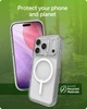 Чохол протиударний ZAGG Gear4 Crystal Palace MagSafe для Iphone 17 Pro (6.3") Прозорий - зображення 12