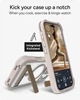 Чохол ZAGG Gear4 Rainier MagSafe KS для Iphone 17 Pro (6.3") Прозорий + Beige протиударний із підставкою - зображення 6