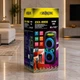 Портативная акустическая колонка ZXX 80 Вт 2x10 Bluetooth TWS FM USB TF LED караоке с 2 микрофонами и пультом черная (OO99) - изображение 5