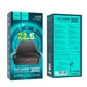 Павербанк Power Bank HOCO J101B Astute 30000 mAh 22.5W PD20W Black портативний акумулятор зі швидкою зарядкою та LED-дисплеєм - зображення 2