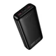 Павербанк Power Bank HOCO DB130 Tridentis 20000 mAh PD30W Black портативный аккумулятор с быстрой зарядкой USB-C - изображение 3