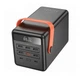 Павербанк Power Bank HOCO DB03 Max Centurion 100000 mAh 65W PD Black портативный аккумулятор с LED-индикатором и фонарем - изображение 1