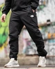 Спортивный мужской костюм-анорак Retro Style из плащевки Crash, сетчатая подкладка,анатомический крой Urban Black XL - изображение 4