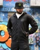 Спортивный костюм Stone Island из плащевки Crash, сетчатая подкладка, легкий, дышащий, анатомический крой, куртка на молнии Black XL - изображение 5