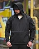 Спортивный костюм-анорак Stone Island из ткани Micro Rip-Stop, анатомический крой, Urban Style Black S - изображение 3