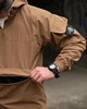 Спортивный костюм-анорак Stone Island из ткани Micro Rip-Stop, анатомический крой, Urban Style Coyote M - изображение 4