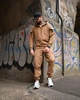 Спортивный костюм-анорак Stone Island из ткани Micro Rip-Stop, анатомический крой, Urban Style Coyote M - изображение 6