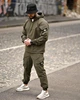 Спортивный костюм-анорак Stone Island из ткани Micro Rip-Stop, анатомический крой, Urban Style Olive S - изображение 5