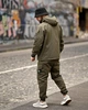 Спортивный костюм-анорак Stone Island из ткани Micro Rip-Stop, анатомический крой, Urban Style Olive S - изображение 6