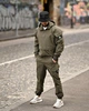 Спортивный костюм-анорак Stone Island из ткани Micro Rip-Stop, анатомический крой, Urban Style Olive S - изображение 8