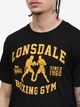 Футболка чоловіча Lonsdale THEWLES 117858-1561 L Black/Yellow (4255581598354) - изображение 4