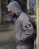 Спортивный костюм Stone Island из вареной плащевки Crash, сетчатая подкладка, легкий, дышащий, анатомический крой Gray L - изображение 7