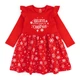 Сукня для дівчинки з різдвяним принтом Dexter`s 110 Червоний (355181-110-sm) - зображення 1