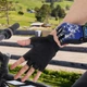Перчатки велосипедные Sporty беспалые спортивные Wolf Blue - изображение 8