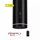 Пристенная кухонная вытяжка Perfelli Design RICCO 35 NERO SILENZIO, черная стильная мощная декоративная вытяжка на кухню, 1300 куб - изображение 2