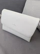 Жіноча сумка-клатч із клапаном та двома ремінцями INNOE 3528312-1 , 25×18×9 см Світло-сірий - зображення 5