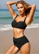 Раздельный купальник FS Vancavoo Women's Bikinis XXL Черный (10128) - зображення 2