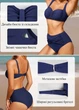 Раздельный купальник FS Vancavoo Women's Bikinis М Синий (10129) - изображение 5