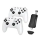 Игровая консоль Hoco GA31 Collection game box+two wireless gamepads set (с двумя беспроводными контроллерами) Black - изображение 1