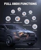 Пусковое устройство для автомобиля OBD2 сканер Power bank Trekure 5000A 3в1 - изображение 3