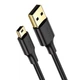 Кабель UGREEN US132 USB 2.0 - Mini USB 5 Pin 2A 2м Black (UGR-10355) для видеорегистратора и джойстика PS3 - зображення 2