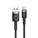 Кабель USB to Type-C ACEFAST C22-04 3A 1.2m Nylon Braid Black (Быстрый кабель для зарядки телефона, планшета, павербанка) - изображение 3