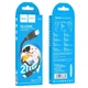 Кабель Type-C to Lightning HOCO X90 Cool silicone PD 20W Чорний/Шнур дріт силіконовий для iPhone iPad швидке заряджання - зображення 1