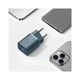 Мережевий зарядний пристрій Baseus Super Si Quick Charger Type-C 20W Синій/Швидке заряджання блок для iPhone Samsung - зображення 2