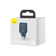 Мережевий зарядний пристрій Baseus Super Si Quick Charger Type-C 20W Синій/Швидке заряджання блок для iPhone Samsung - зображення 3
